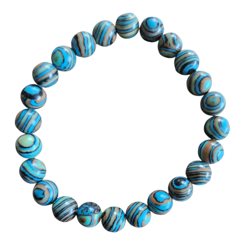 Malachite Stackable Bracelets - Picture 3 of 4